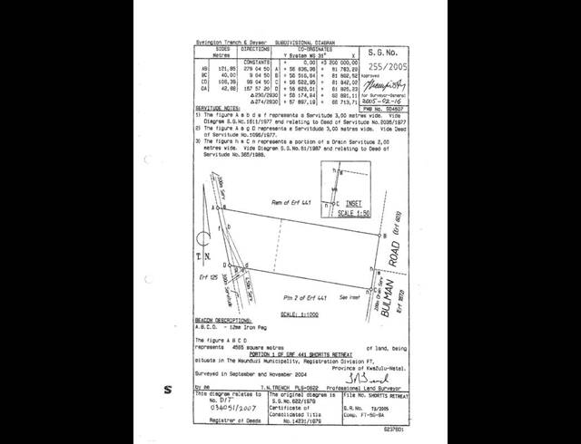 LAND FOR SALE IN MKONDENI